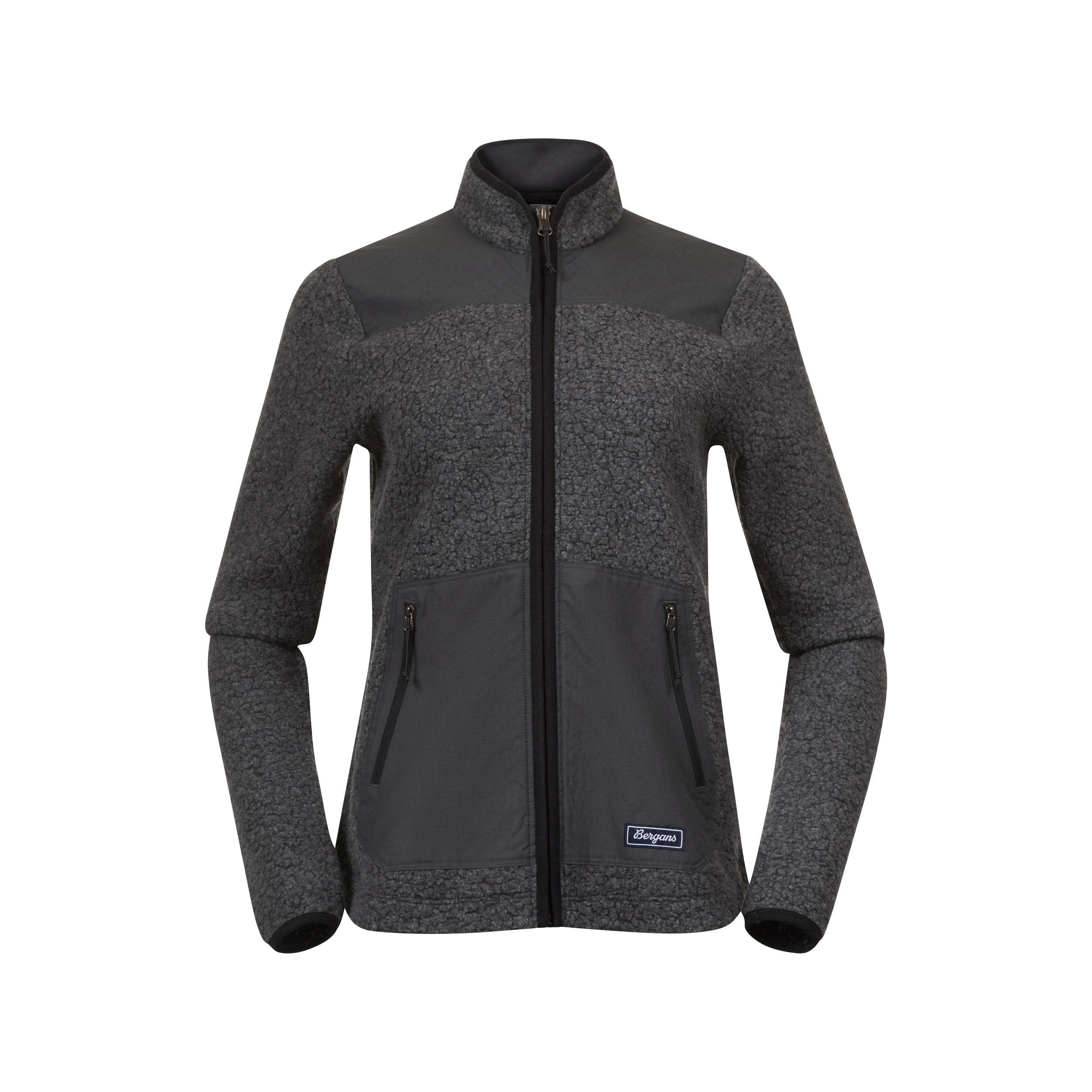 Nordmarka ReWool Pile Midlayer Jacket Women Solid Dark Grey / Dark Shadow Grey