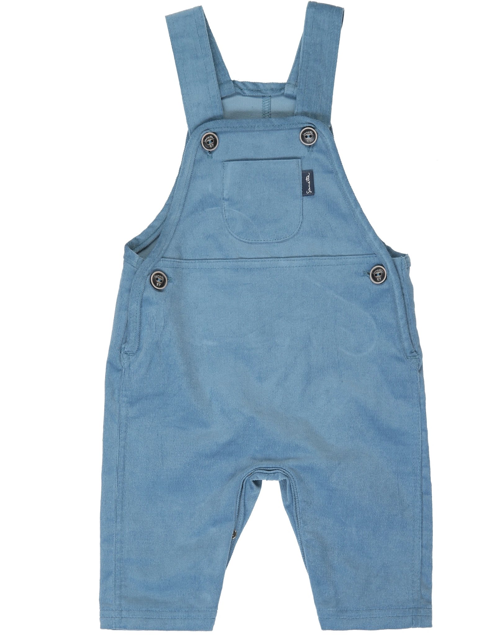 Cord-Latzhose BLU ZORRO in blau