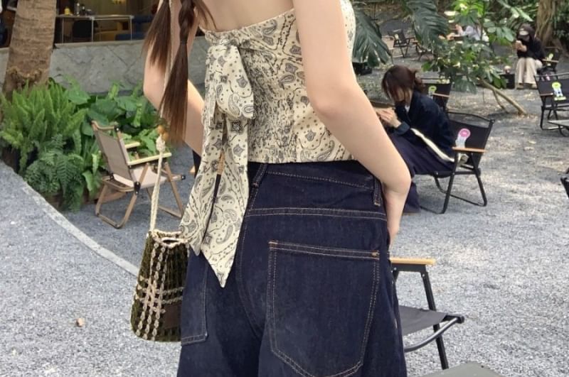 Tonni's - Paisley Print Tube Top