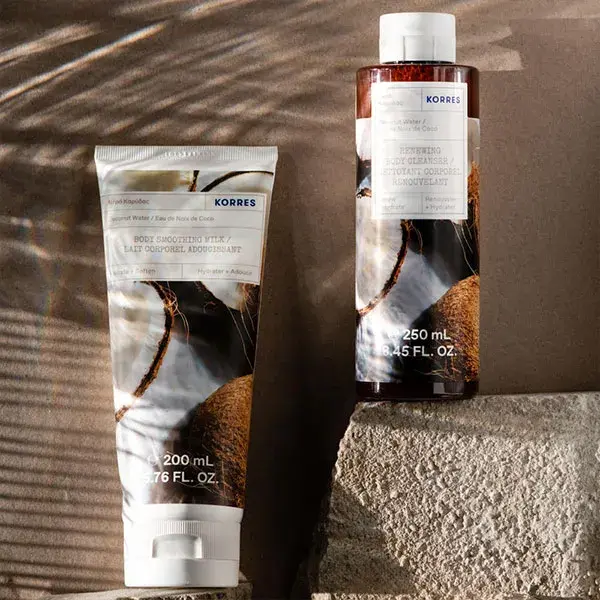Loção Corporal Suavizante com Água de Coco Korres 200ml