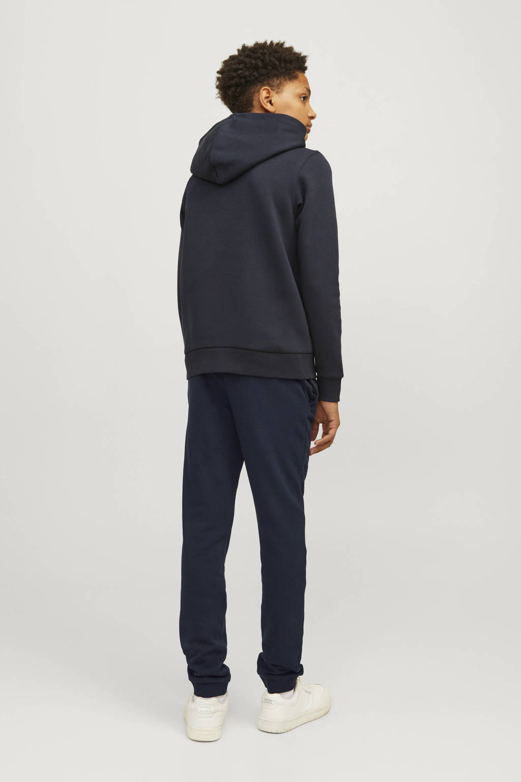 JACK & JONES slim joggingbroek donkerblauw