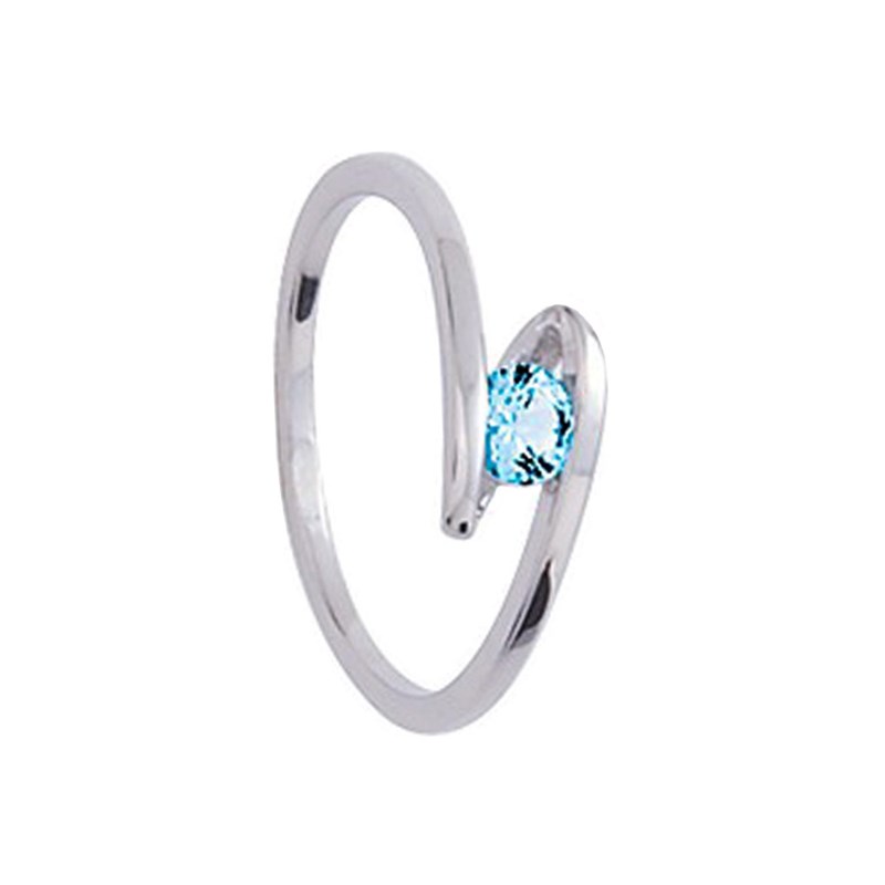 Bague femme - Oxyde de zirconium - Argent 925