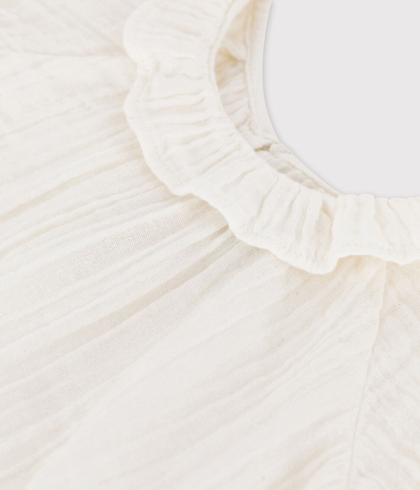 Blouse en gaze de coton bio bébé