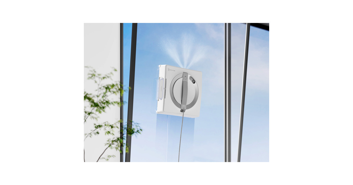 ECOVACSWINBOT W2 PRO OMNI raamreiniger  (Wit, 126 watt, met draagbaar dockingstation)