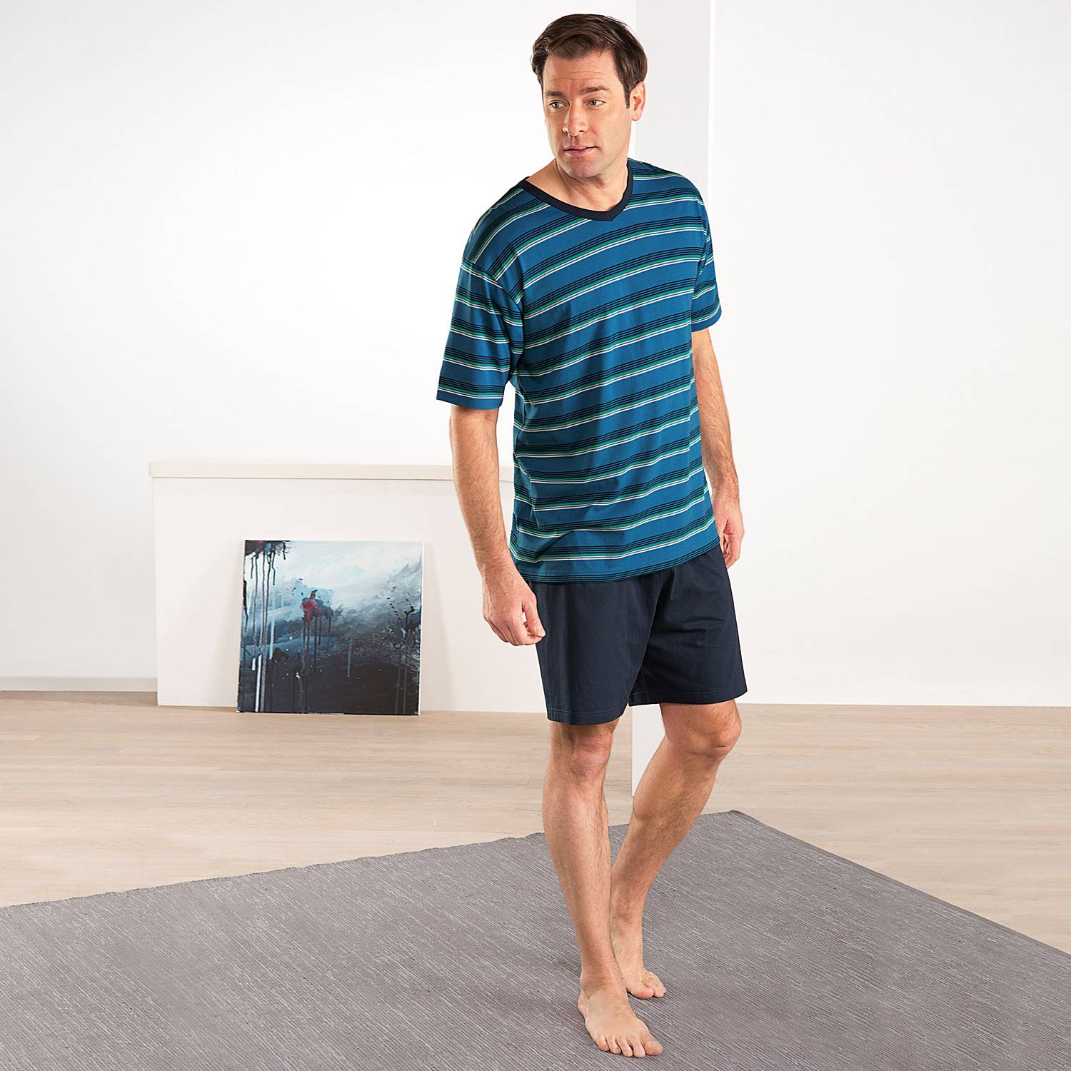 Erwin Müller Single-Jersey Herren-Shorty