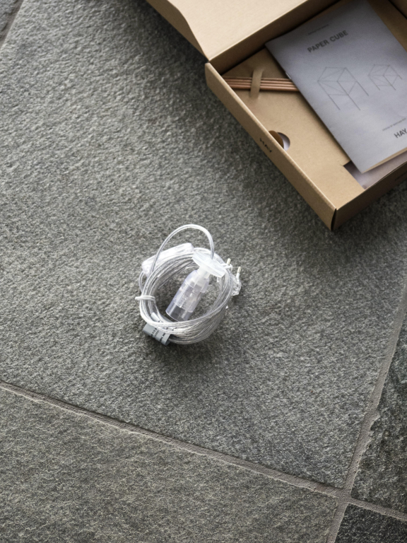 Hay Paper Cube tafellamp white