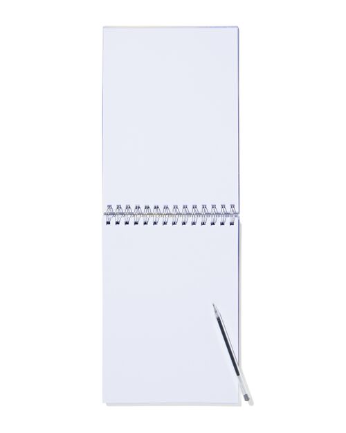 carnet à croquis avec support à stylos élastique 25.4x18.6