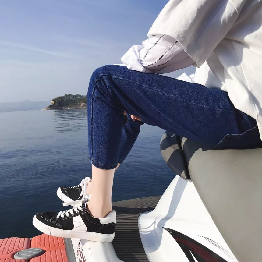 Wescosso - Crop Slim Fit Jeans