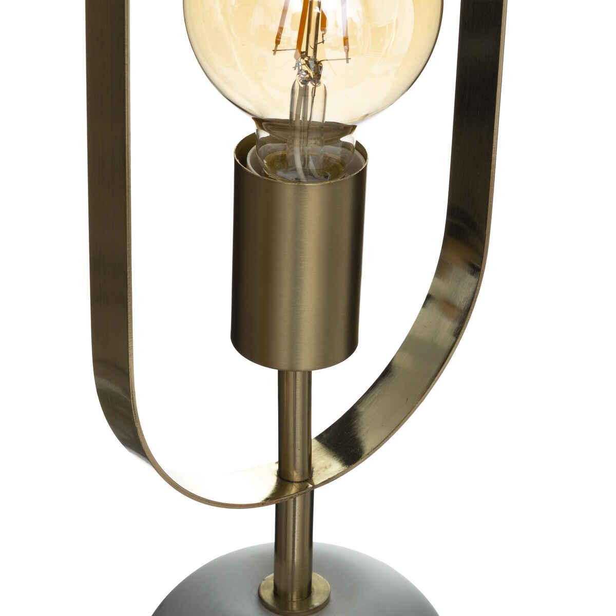 LAMPE DROITE EDITION DORE H.44CM