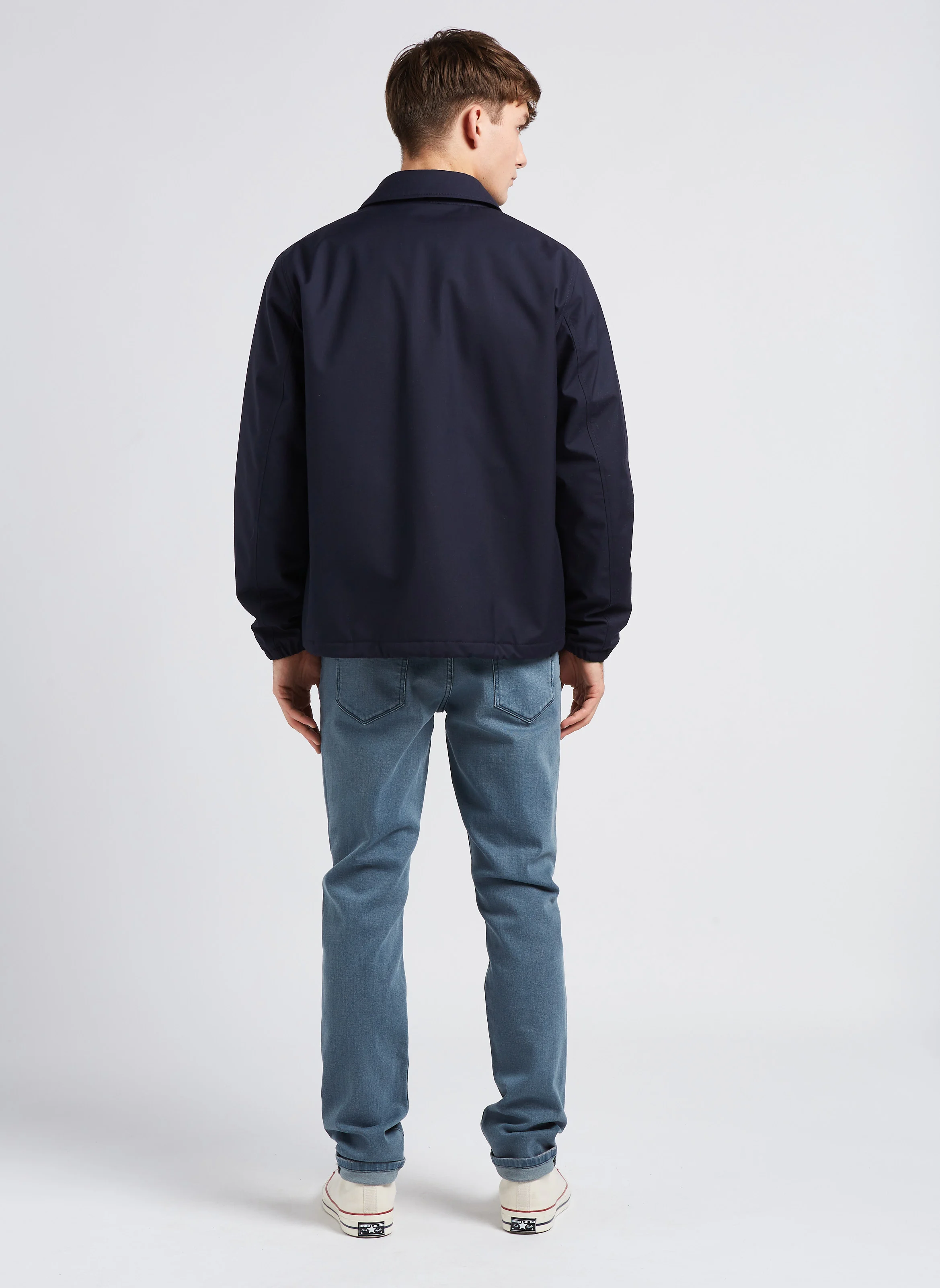 Jean slim en coton bio stretch| Bleu
