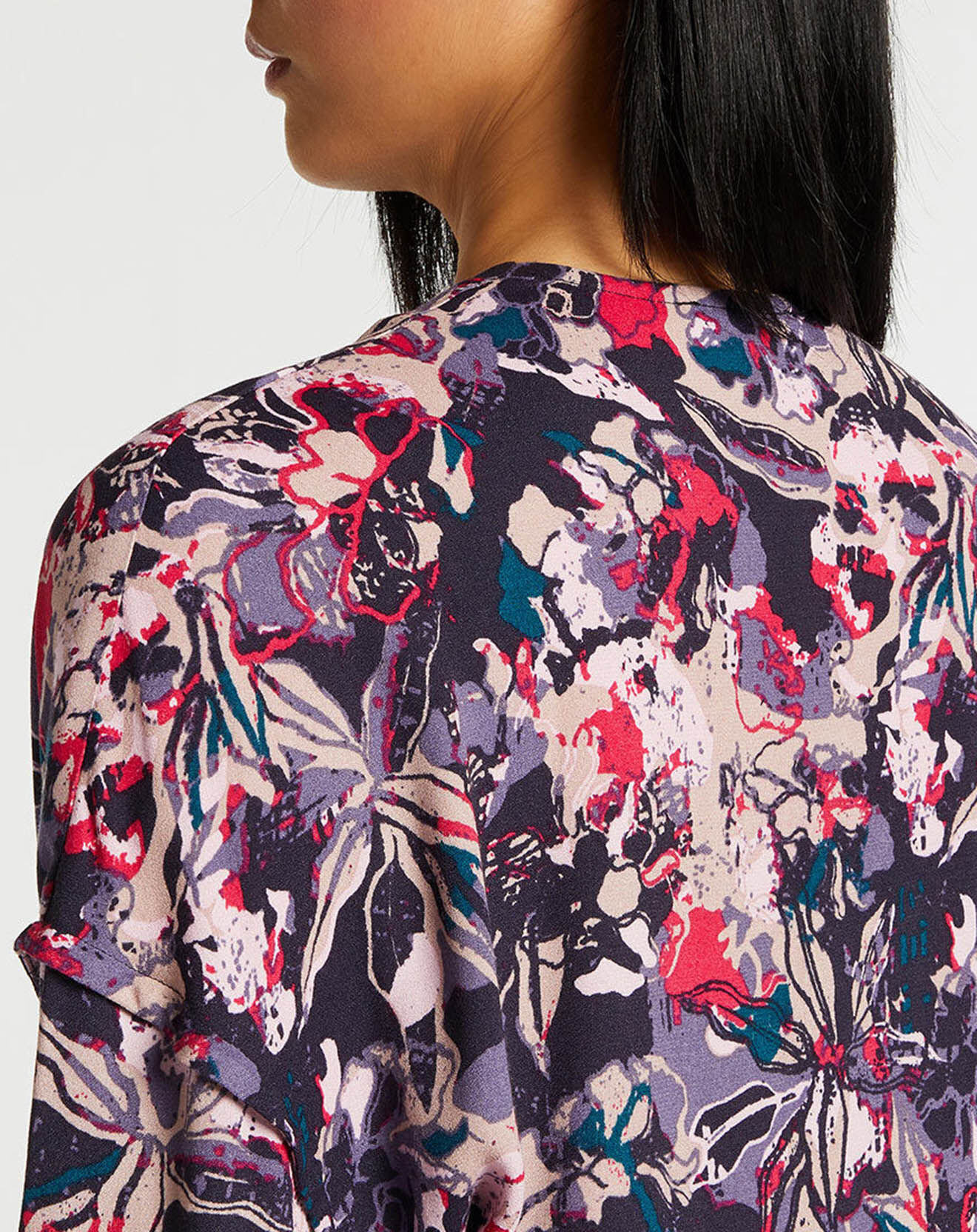 Suncoo Robe Cherry imprimée rose/violet