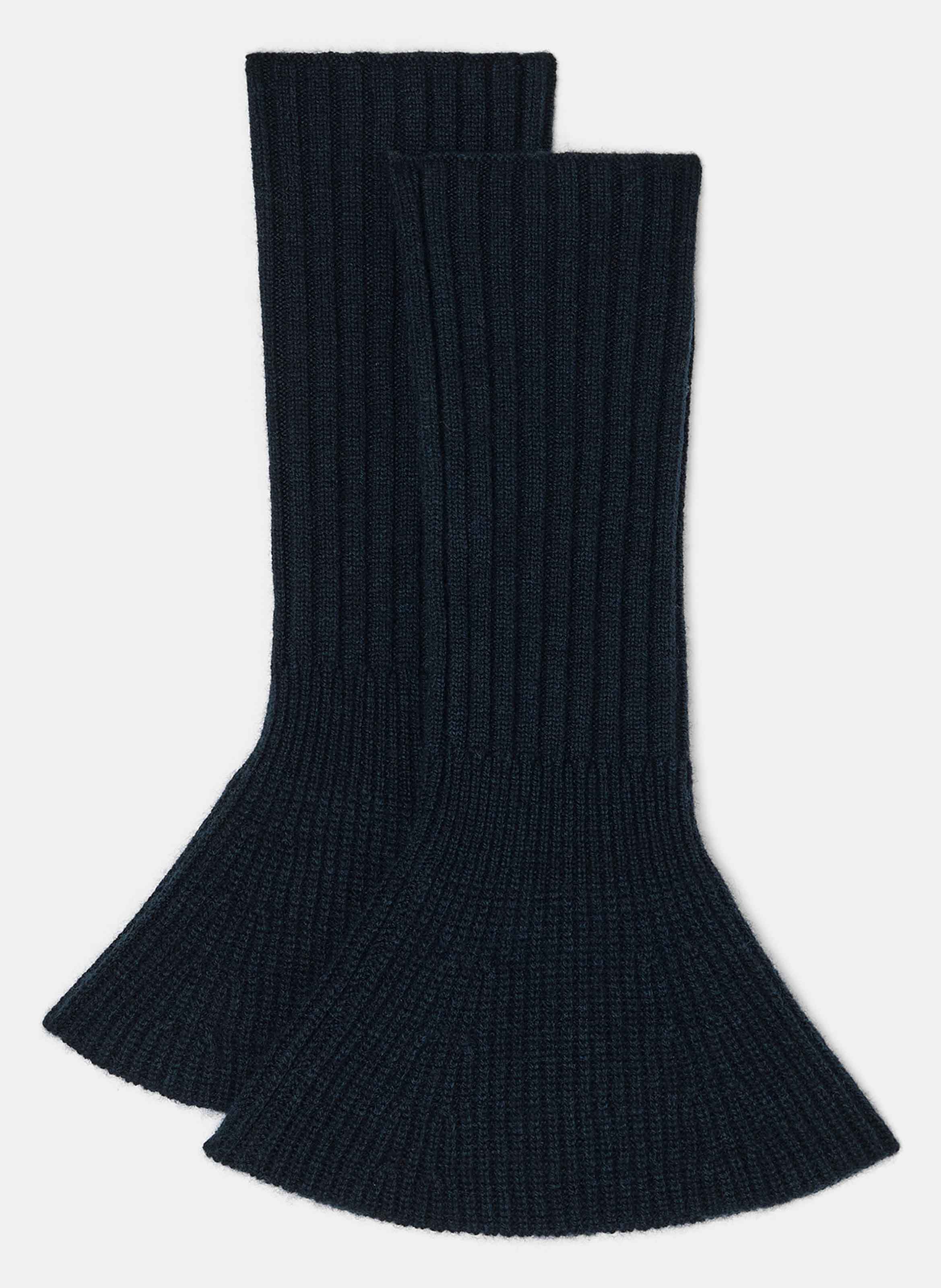 TARA JARMON Gants uni - alma - Bleu