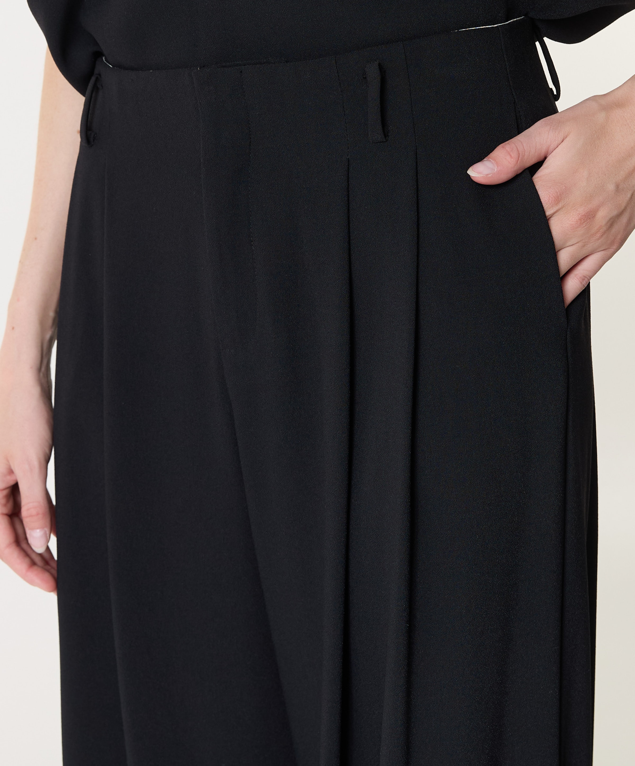 ELEH Pantalone dames pantalon zwart