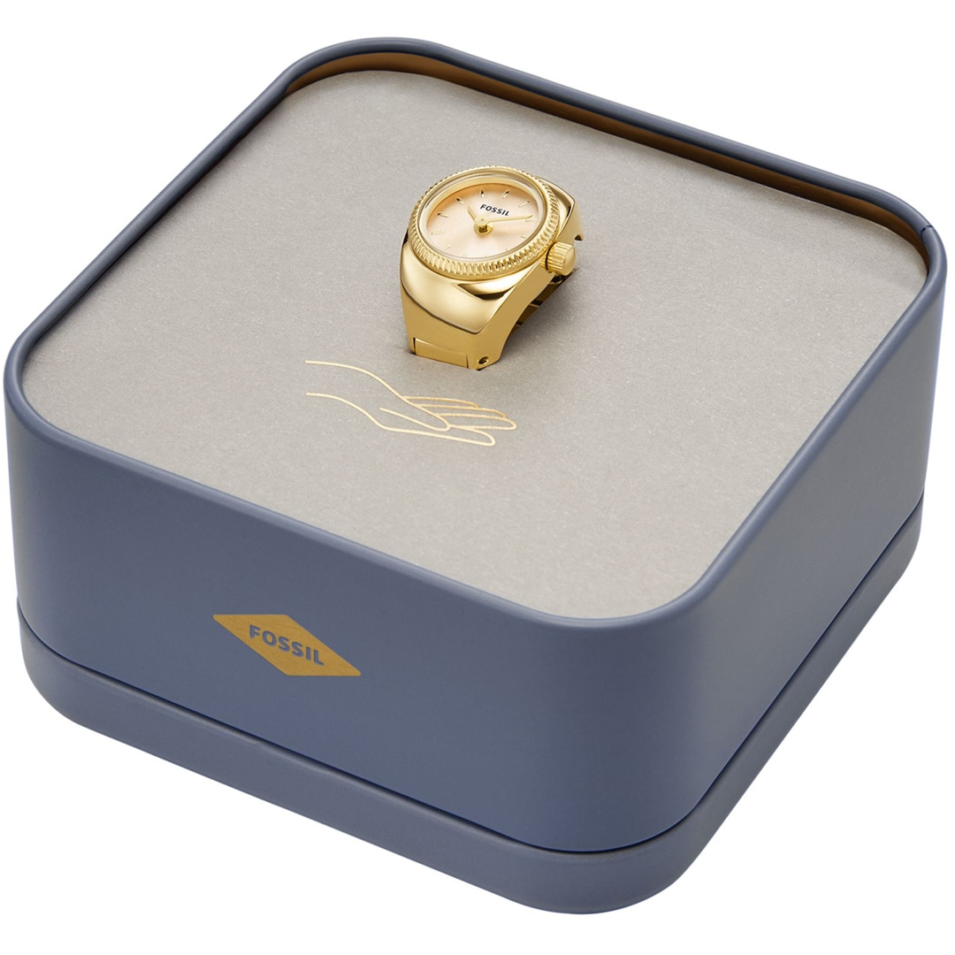 Fossil Uhrenring Goldig