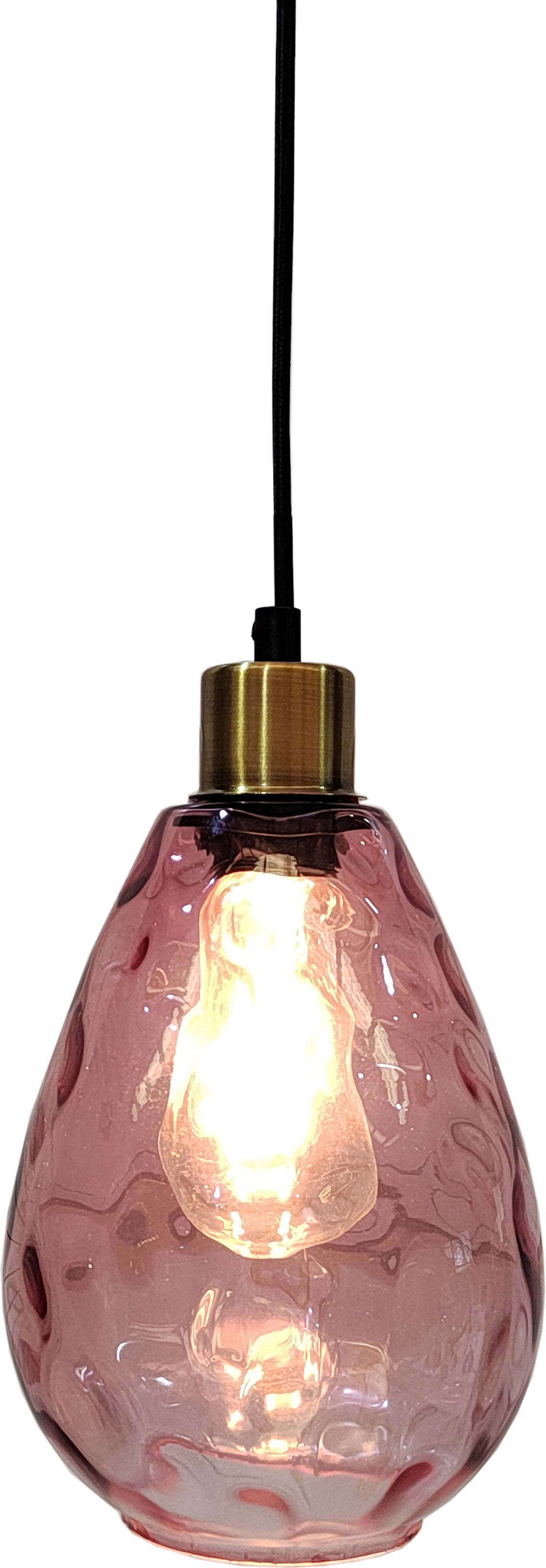 House of Nature hanglamp Brandon roze D 15 H 26 cm