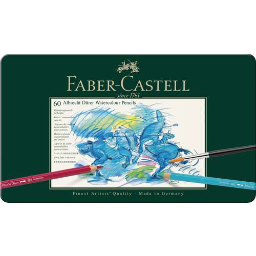 FABER-CASTELL Albrecht Dürer Aquarellstifte im Metall-Etui