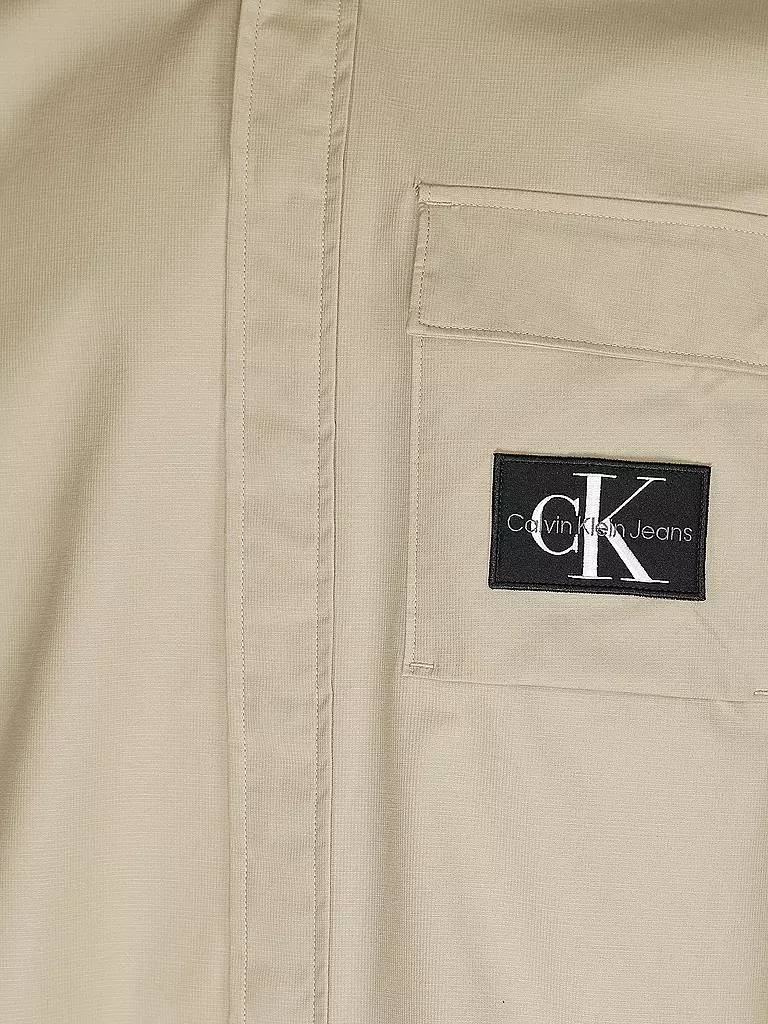 CALVIN KLEIN JEANS Overshirt beige