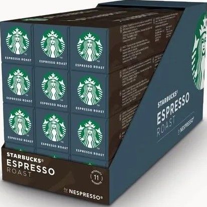 Starbucks - Espresso Roast - Koffiecapsules - 120 stuks - Voor Nespresso