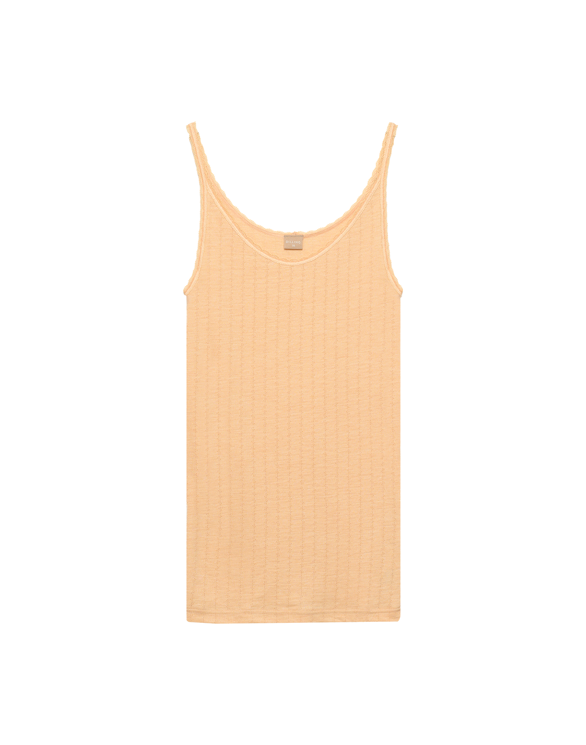 Pointelle top van merinowol/zijde voor dames