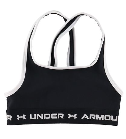 Under Armour Top - Crossback Solid - Schwarz
