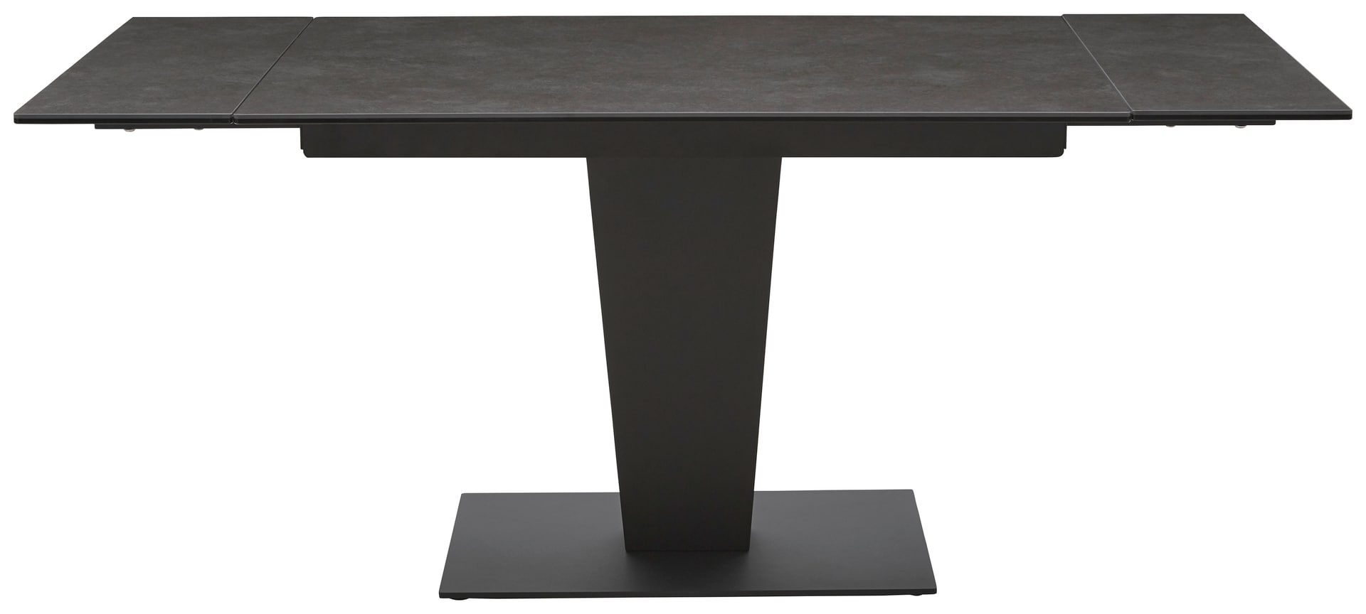 CASAVANTI Esstisch LAGO 120(180) x 80 cm Glaskeramik/schwarz