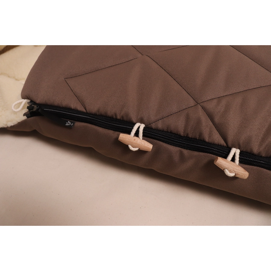 Kaiser Winterfußsack XL EARS WOOL caribou