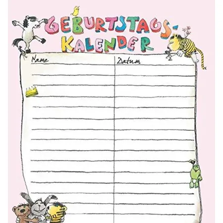 ars Edition Meine Kindergarten Freunde Janosch