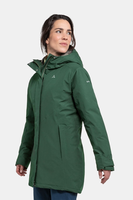 Schöffel Schöffel Parka Style Froda Wms Gevoerde Jas