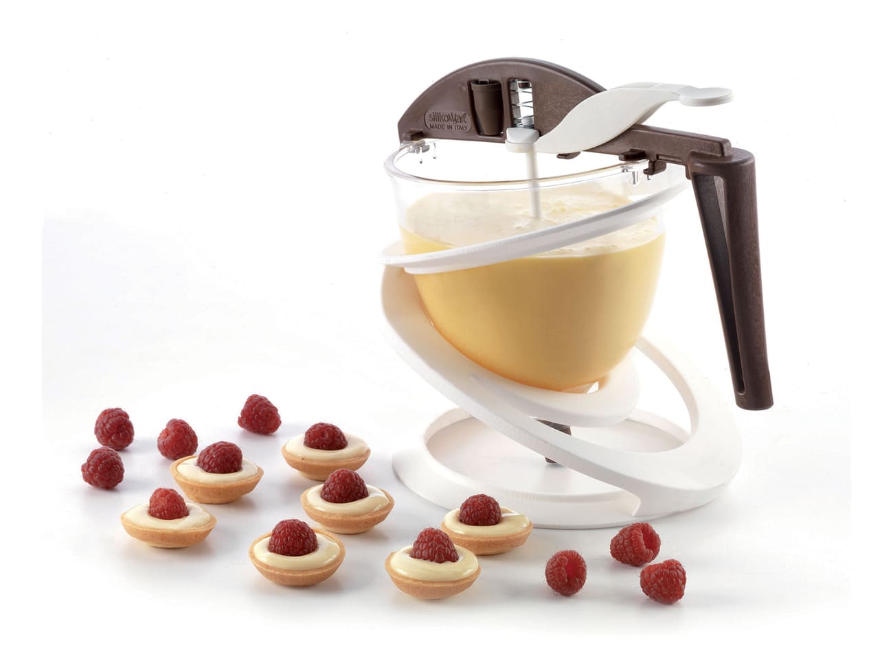 Entonnoir à piston Funnel Choc - 0,8 litre - Silikomart