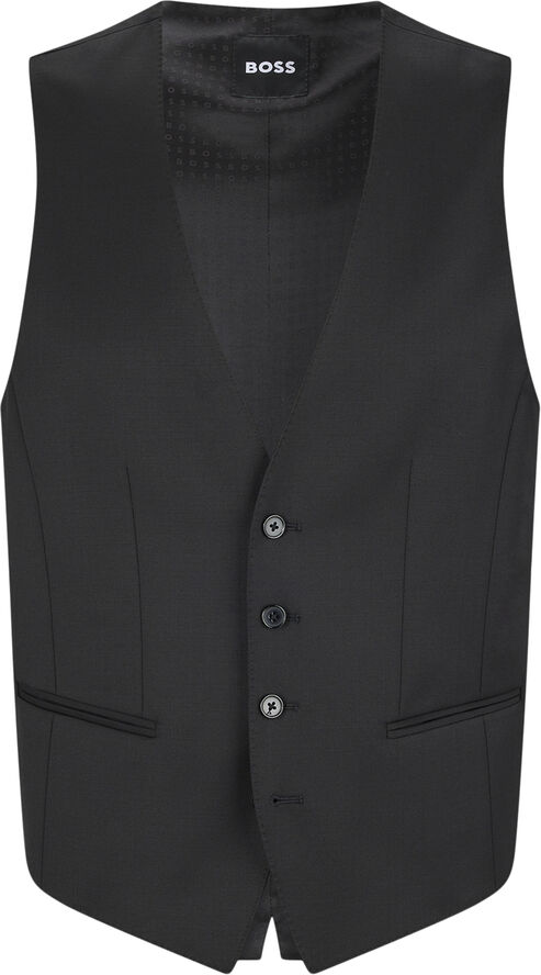 BOSS BOSS Men Business Clothing Jackets Sort