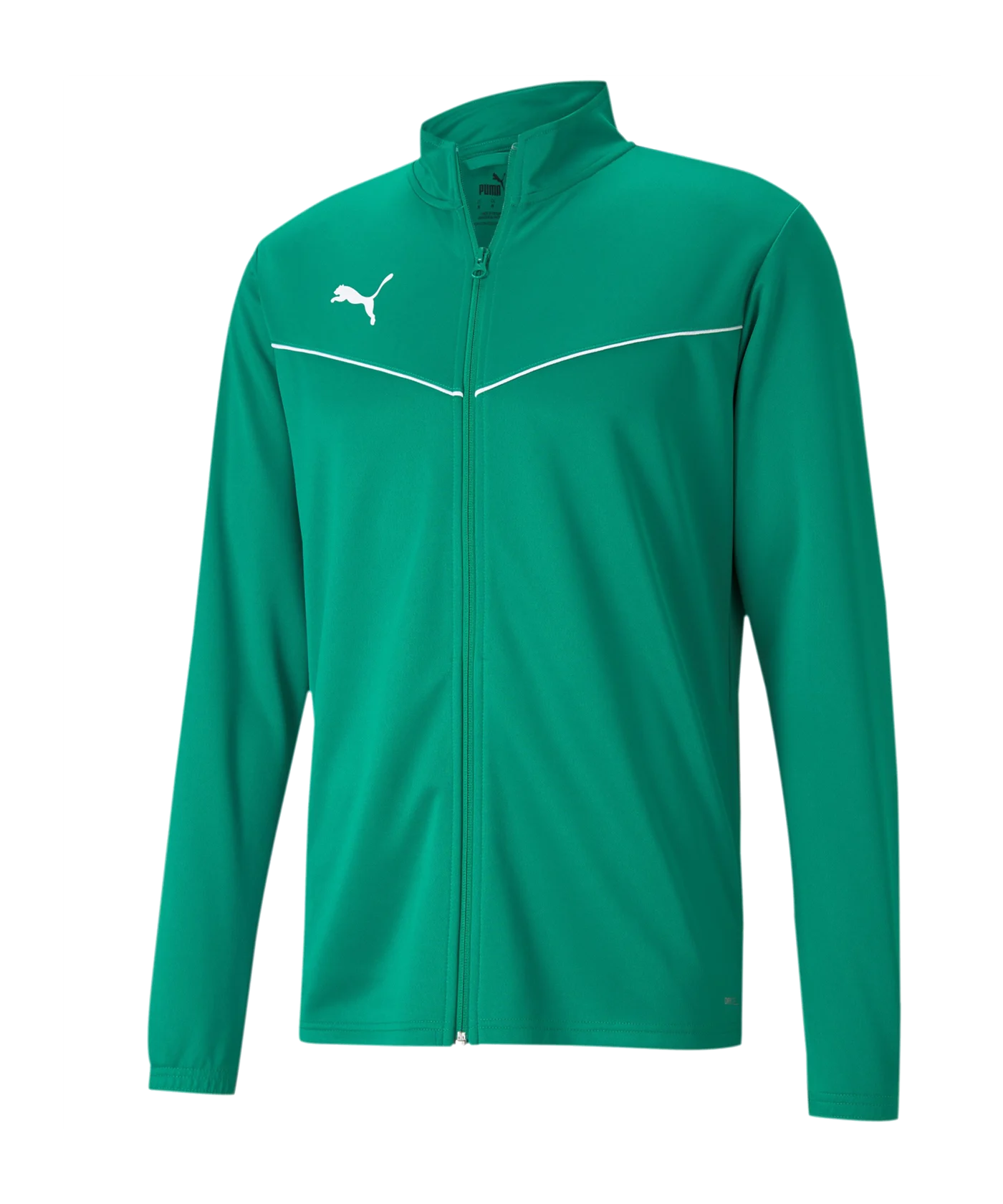 PUMA teamRISE Poly Trainingsjacke Grün F05