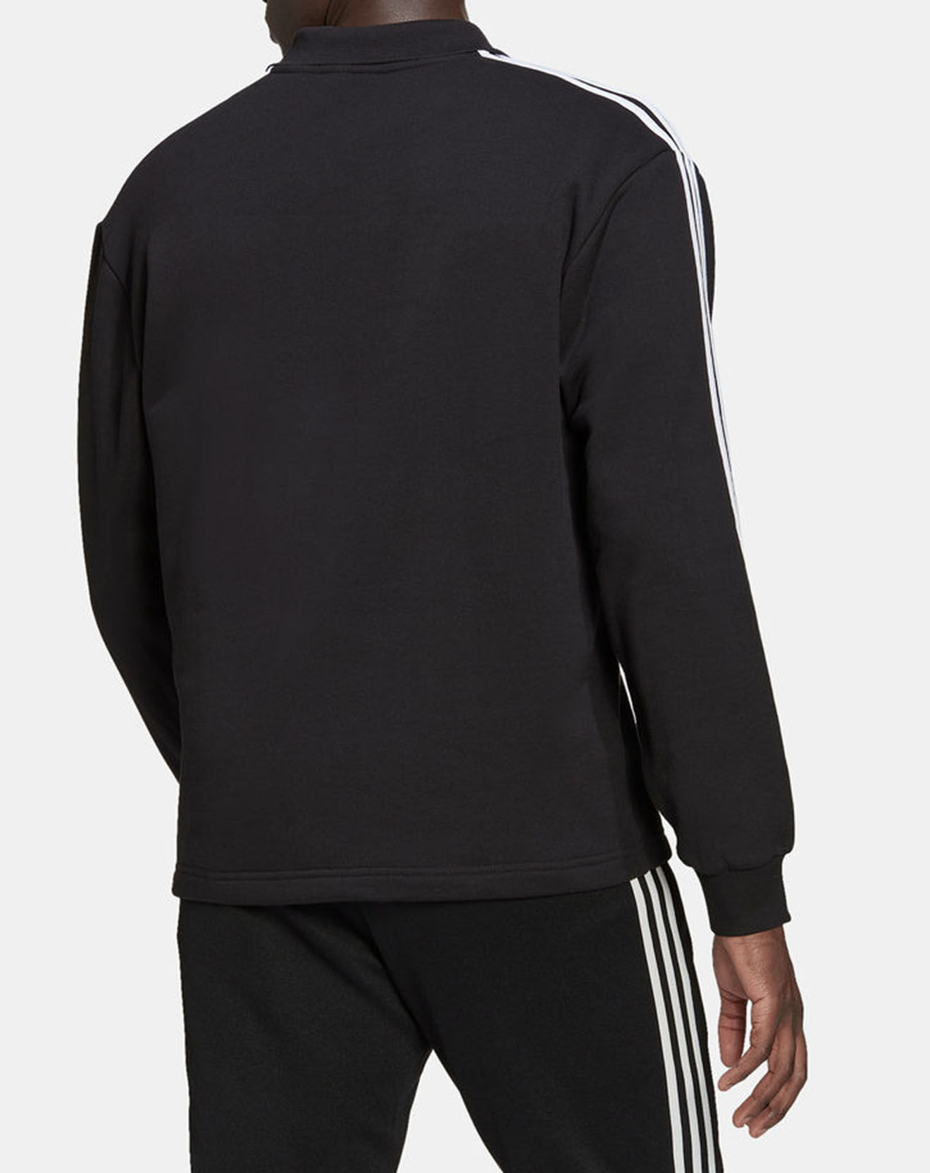 Adidas Polo ample zippé noir