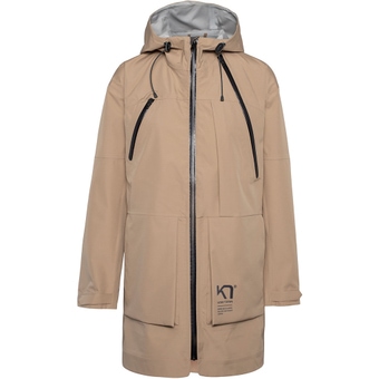 Kari Traa Herre Mantel Midtone Sand Grey Damen