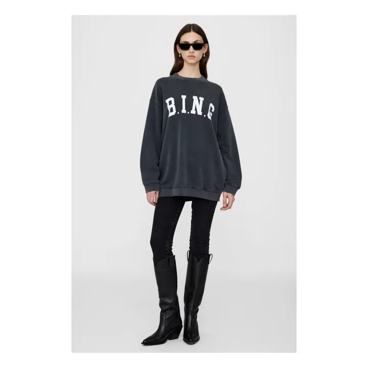 Anine Bing Sweat Tyler Bing Coton Bio | Noir