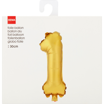 HEMA Folie Ballon 1 30cm