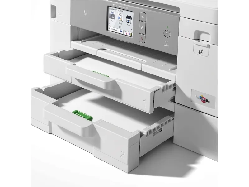 Brother MFC-J4540DWXL - Multifunktionsprinter - farve - blækprinter - A4/Legal (medie) - op til 13 spm (kopiering) - op til 20 spm (udskriver) - 150 ark - 14.4 Kbps - USB 2.0, LAN, Wi-Fi(n), NFC