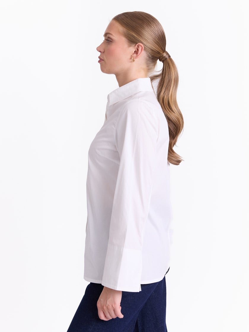 Esther skjorte Bright White