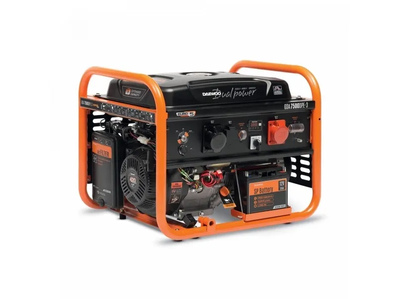 Daewoo GDA 7500DPE-3 6500 W 3-faset generator