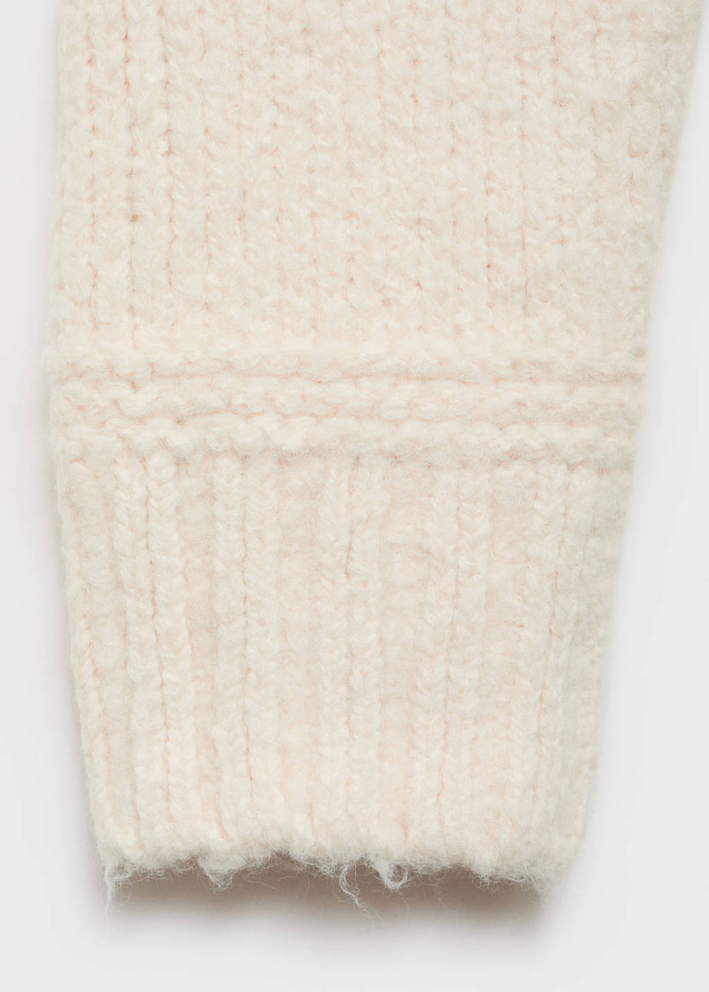MANGO TEEN gebreide trui beige