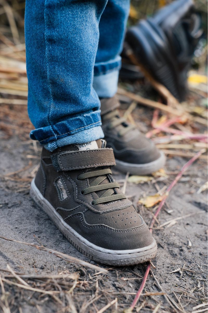 Shoesme Sneakers Groen Jongens