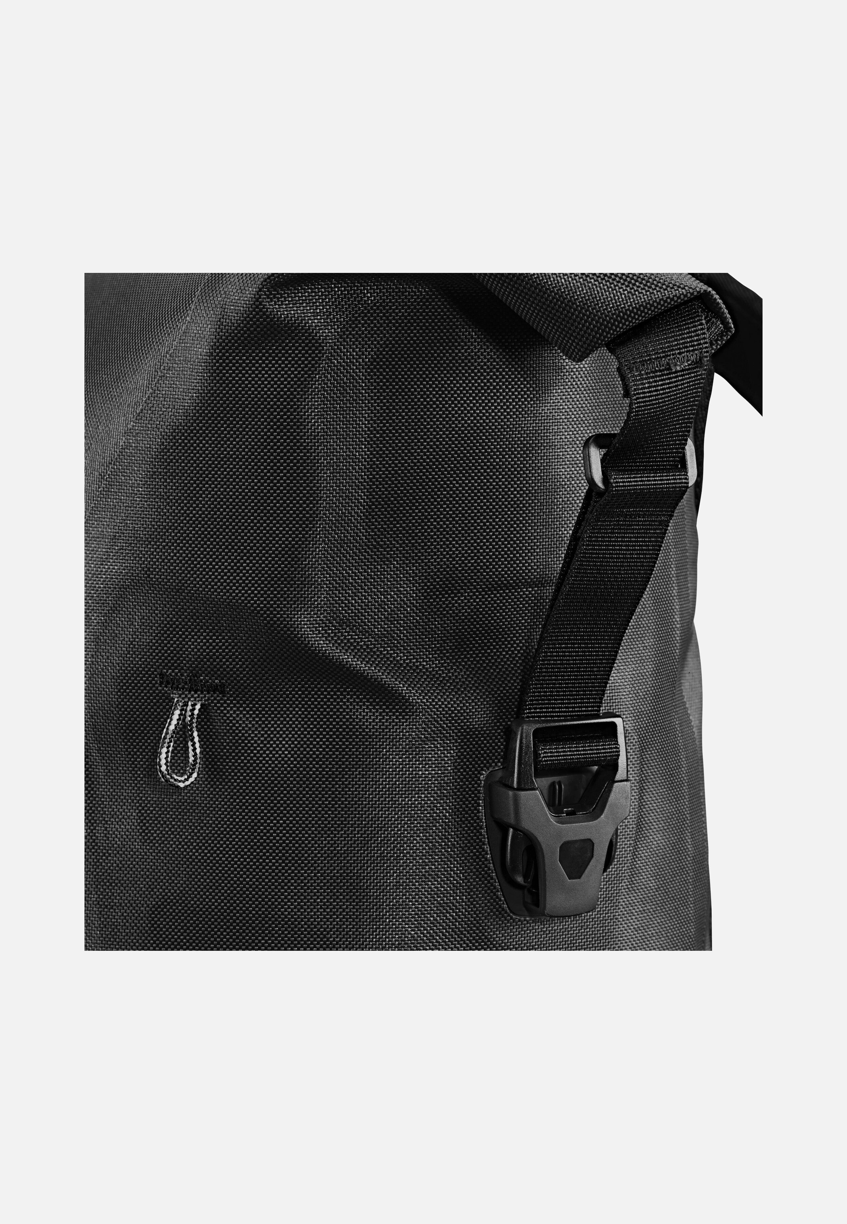 Packman Schwarz - Rolltop Rucksack