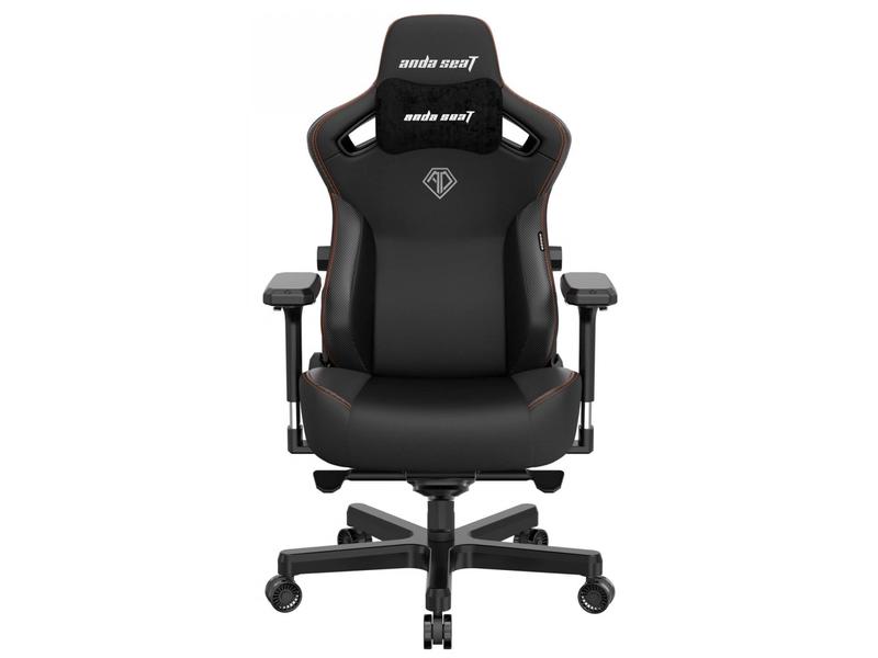 Anda Seat Gaming-Stuhl Kaiser 3 L Schwarz Gaming-Stuhl aus Kunstleder und mit einer Belastbarkeit von bis zu 120 kg