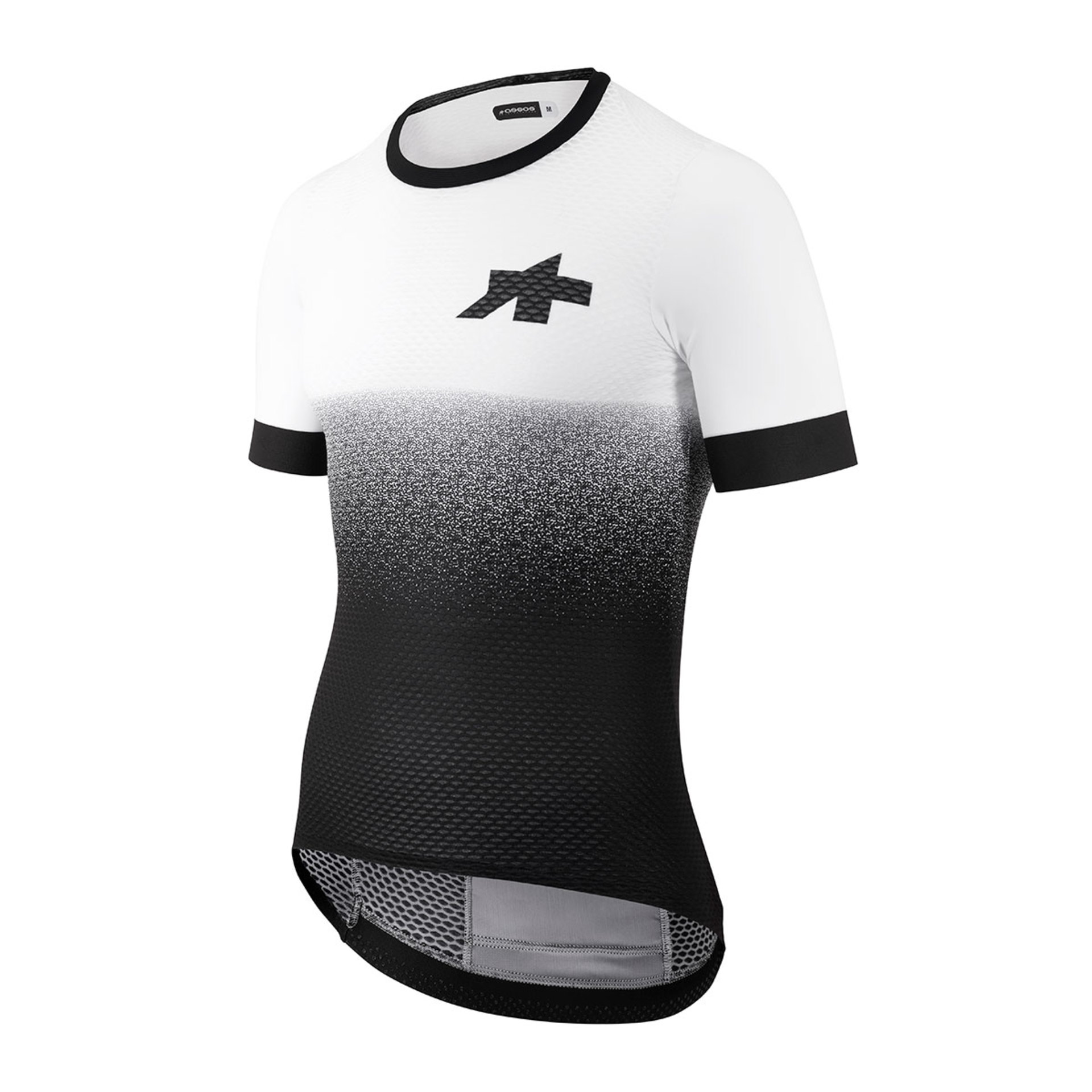 Assos Equipe RSR S9 Superleger Fietsshirt Korte Mouwen Wit/Zwart Heren