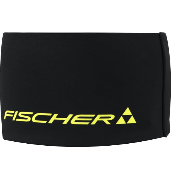 Bandeau ski de fond FISCHER HEADBAND LIGHT OBERSTDORF NOIR/JAUNE
