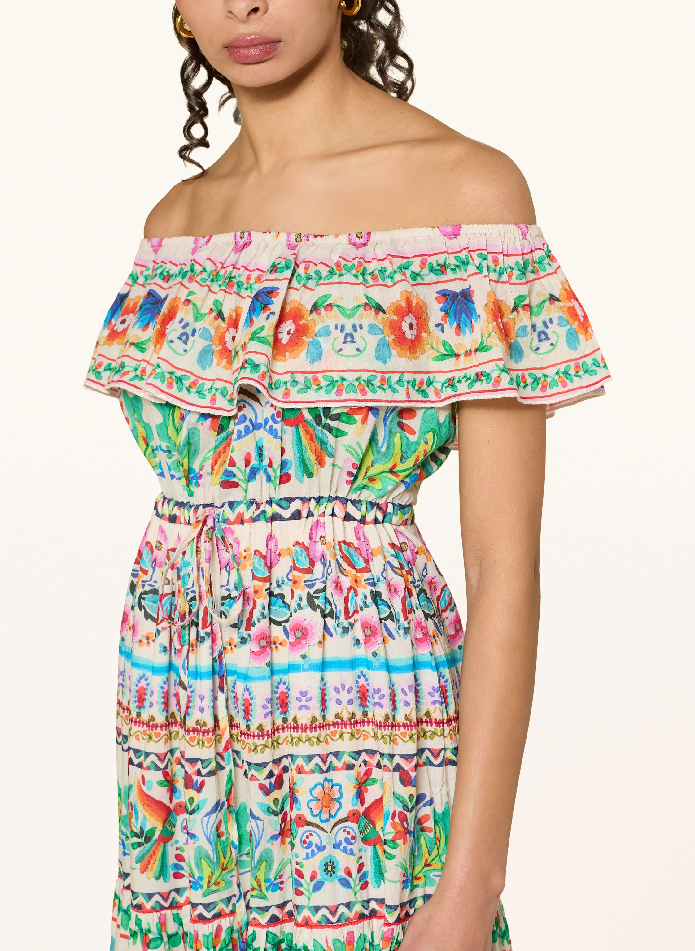 MISS JUNE Off-Shoulder-Kleid