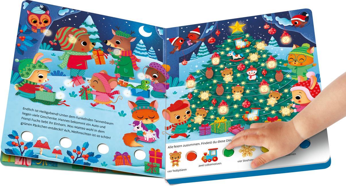 Mein großes Lichter-Wimmelbuch: Weihnachten