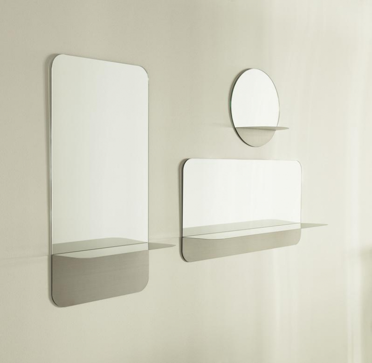 Normann Copenhagen Horizon Vertical spiegel 40x80 stainless steel