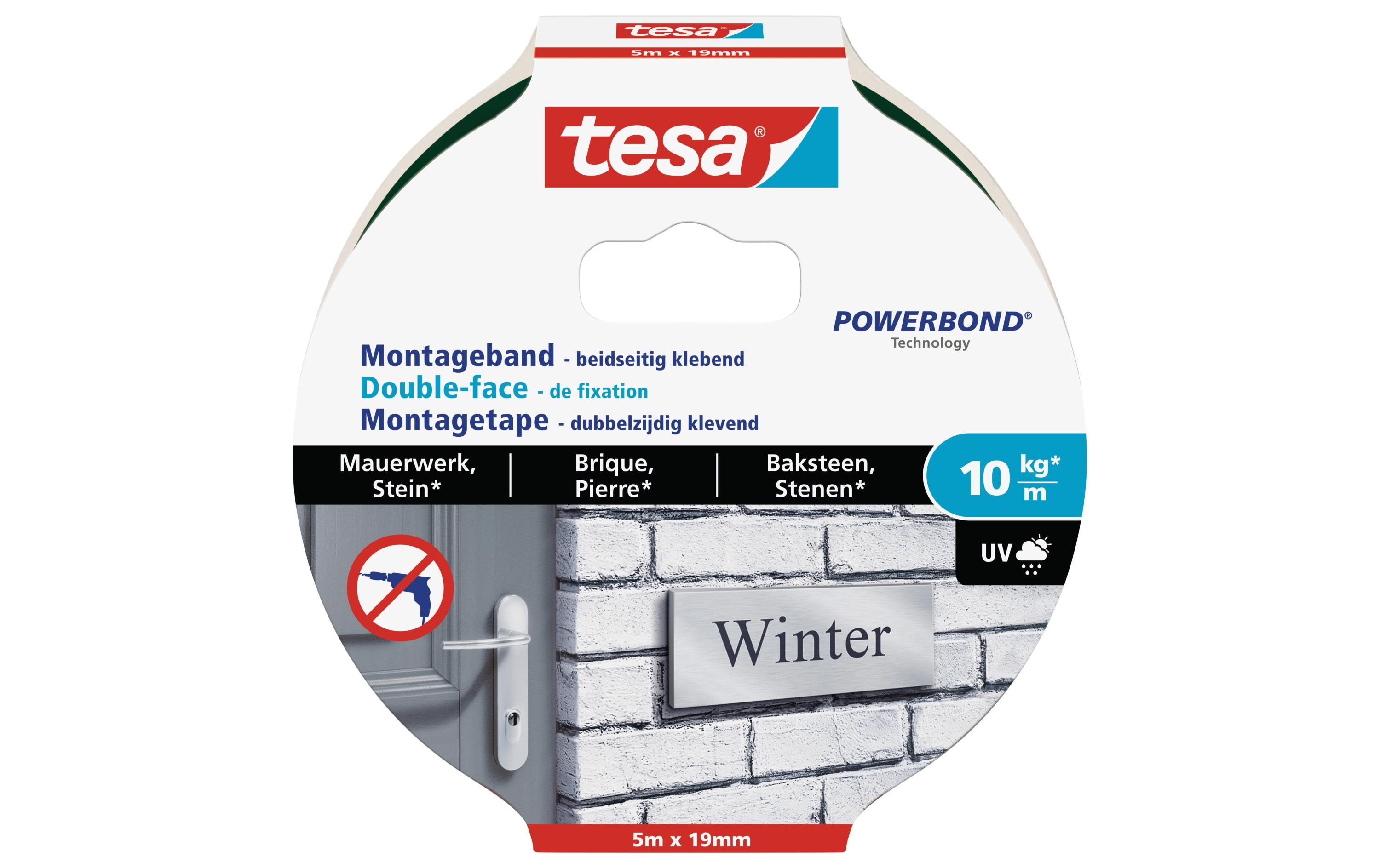 Montageband 5 m x 19 mm Mauerwerk + Stein5 m x 19 mm