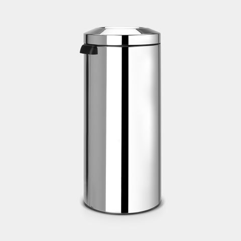 Prullenbak met vlamdover Flame Guard met metalen binnenemmer, 30 liter