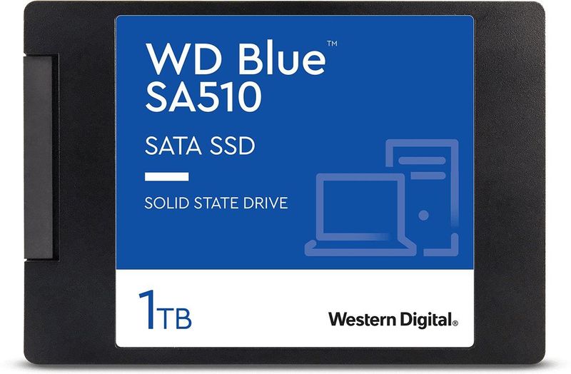 Western Digital Blue SA510 Interne SSD - 2.5 Inch - 1 TB